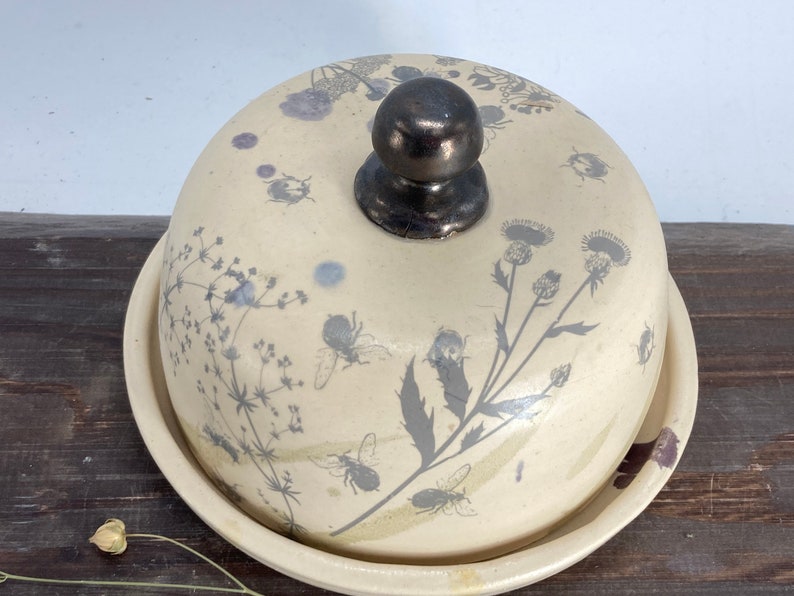 Butter dish, Butter keeper, pottery butter dish, modern butter dish, pottery butter keeper