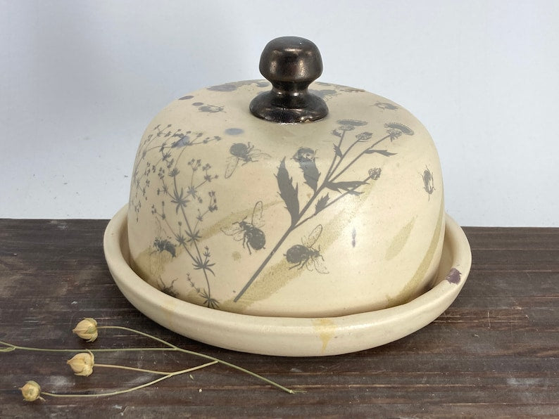 Butter dish, Butter keeper, pottery butter dish, modern butter dish, pottery butter keeper