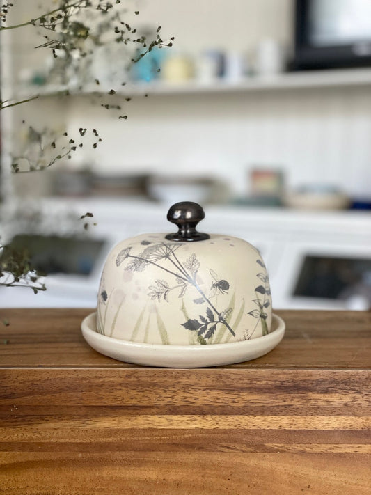 Butter dish, Butter keeper, pottery butter dish, modern butter dish, pottery butter keeper