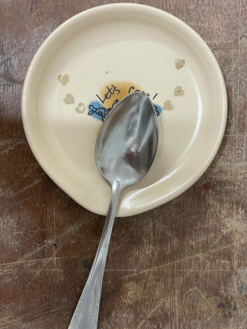 Chef, let’s cook, Spoon Rest, Spoon Holder, spoon plate, soap holder, funny, fisherman