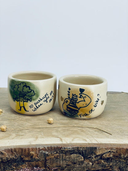 Ceremonial cocoa tumbler, gym, fitness, sports, broccoli, wine lovers