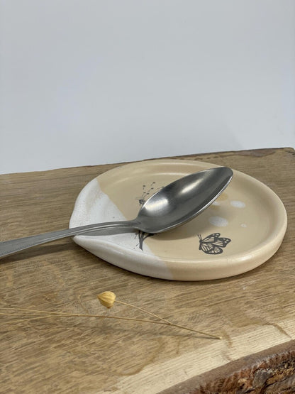Spoon Rest, Spoon Holder, spoon plate, soap holder, dandelions