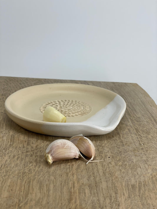 Garlic grater, Spoon Rest, Spoon Holder, spoon plate,
